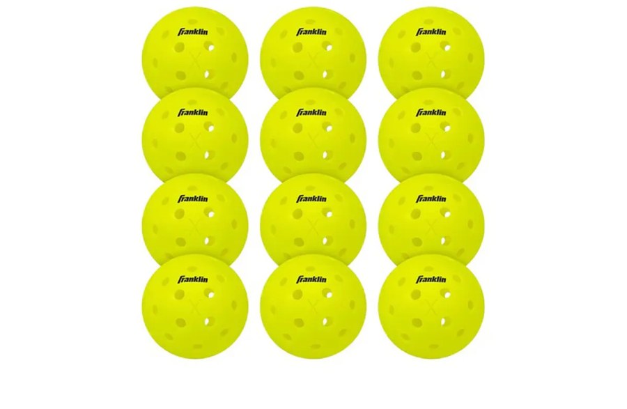 Bóng tập Pickleball Peacock Sport 40 và 48 lỗ neon