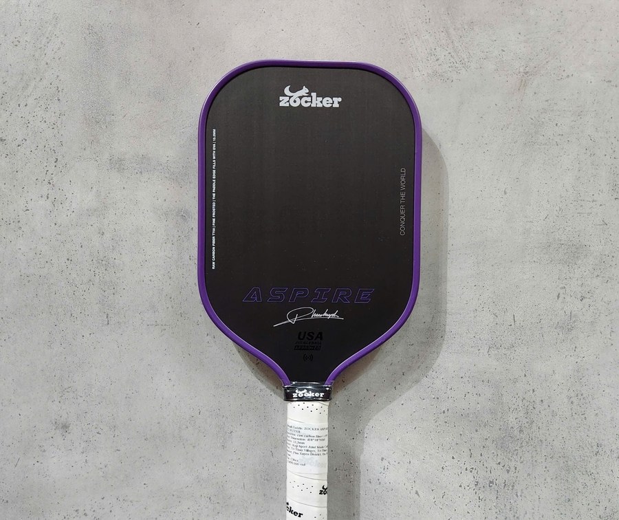 Vợt Pickleball Zocker Aspire x Phúc Huỳnh carbon T700